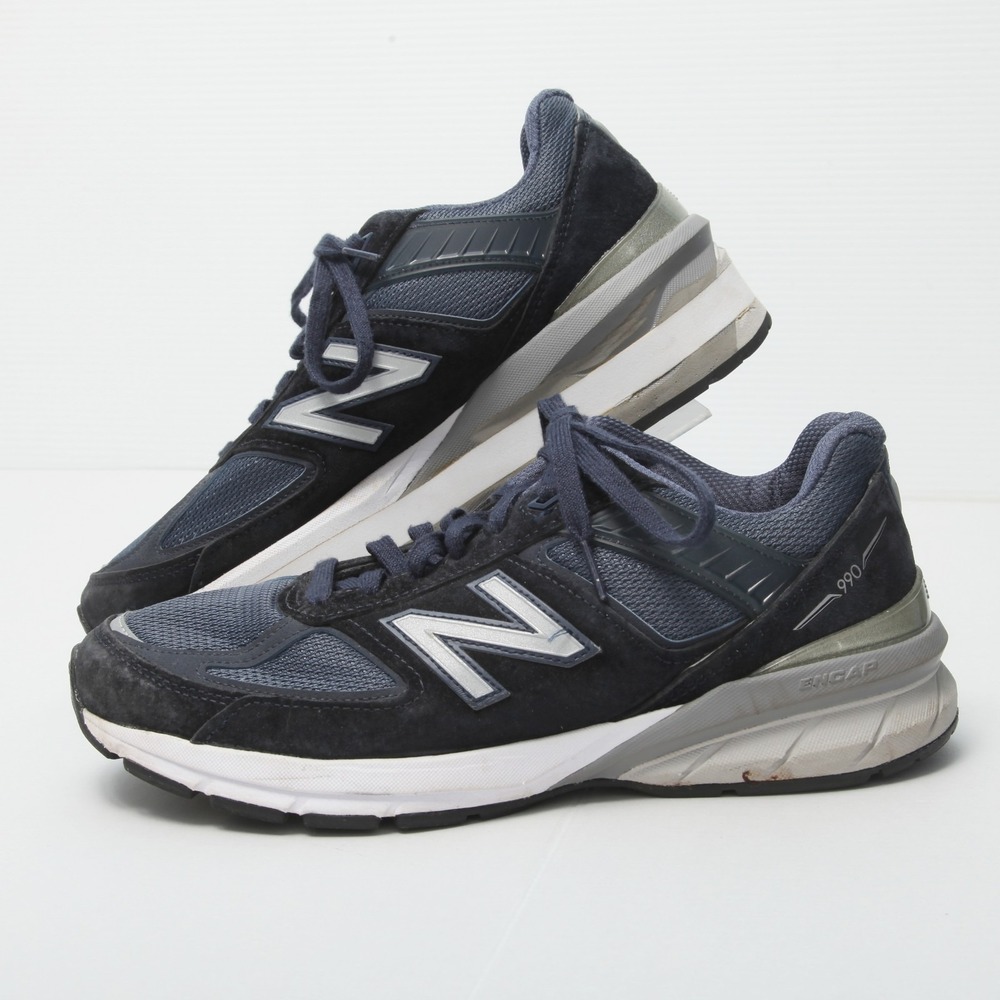 New Balance 990v5 Navy Black Mens US 9 Leg Length Discrepancy